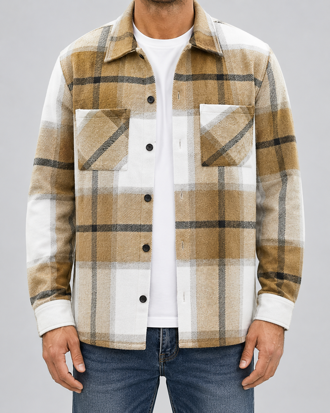Roscoe | Plaid Flannel Overshirt