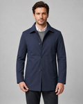 Wystan | Button-Up Mac Coat with Point Collar