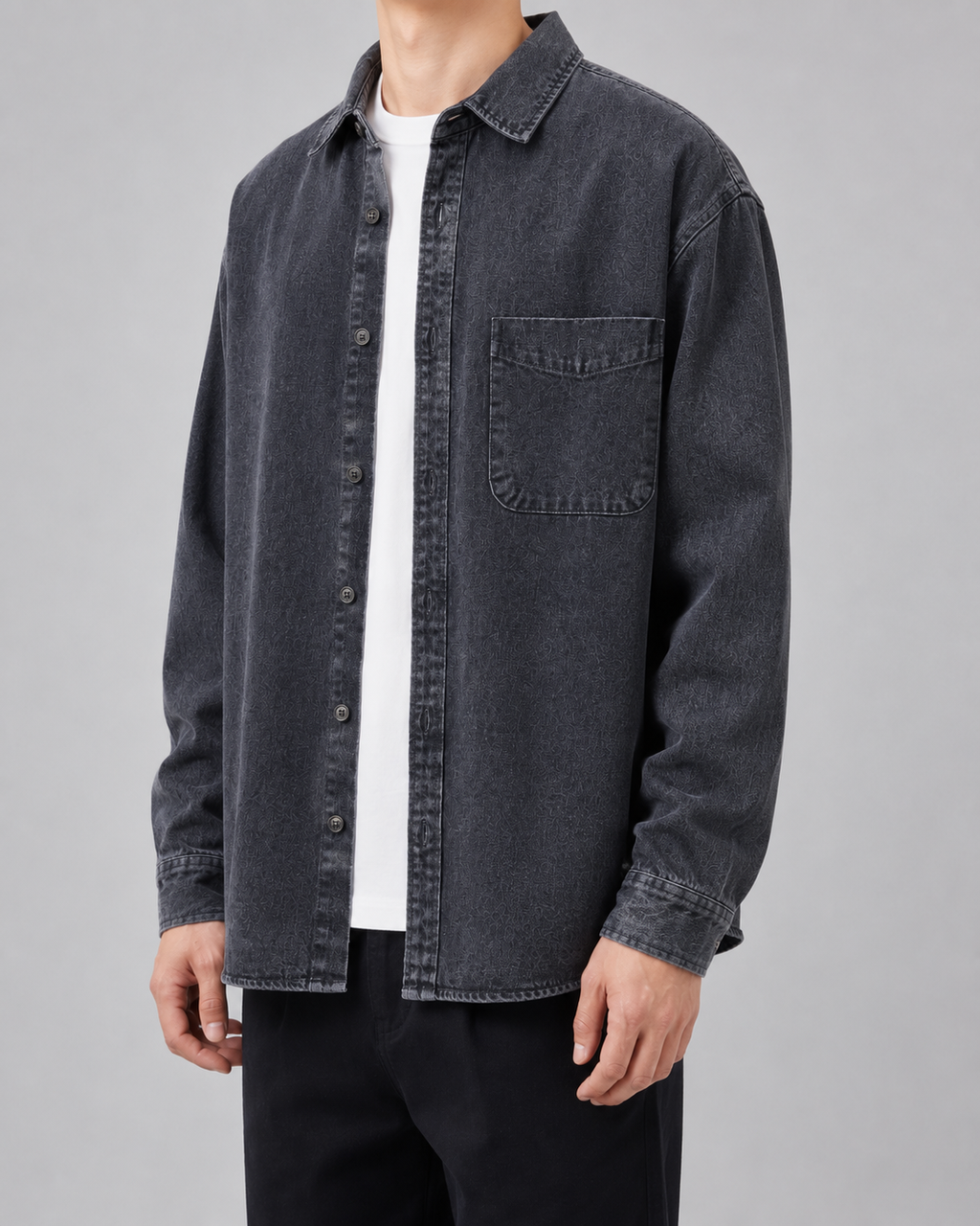 Otto | Washed Denim Overshirt