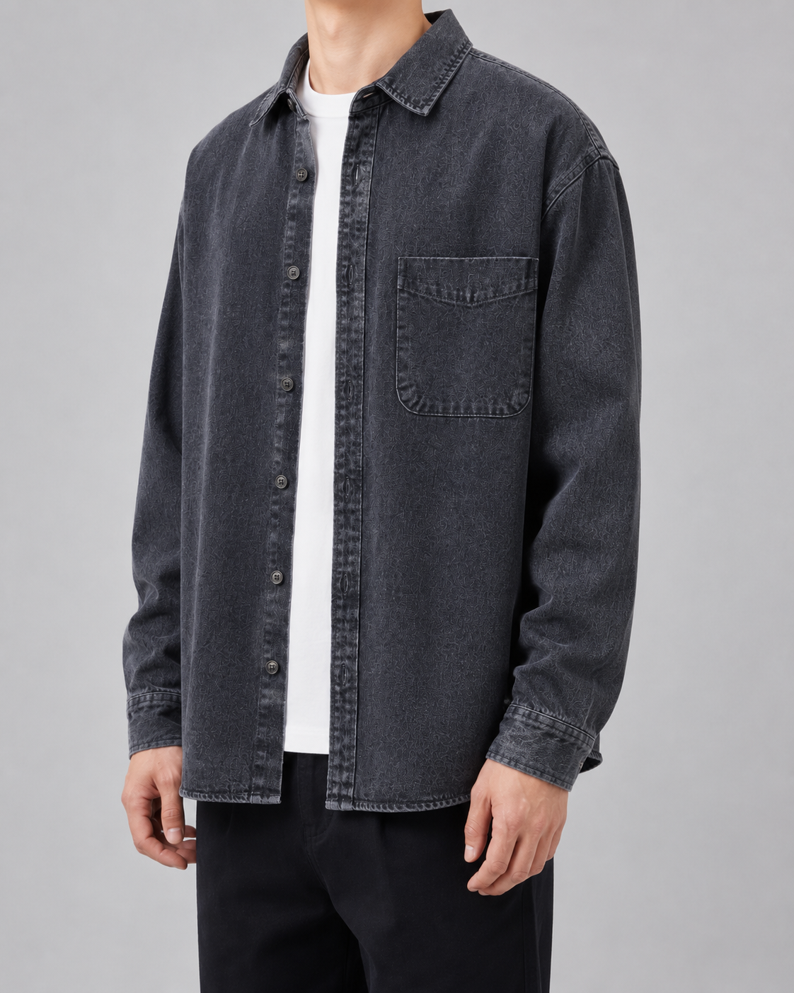 Otto | Washed Denim Overshirt