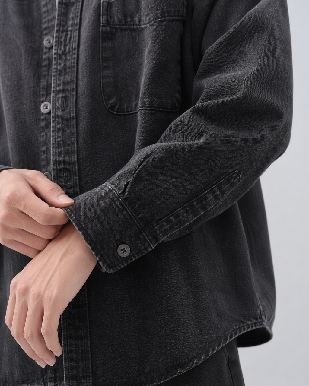 Otto | Washed Denim Overshirt