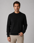 Barclay | Lightweight Fine Knit Wool Crew Neck Sweater