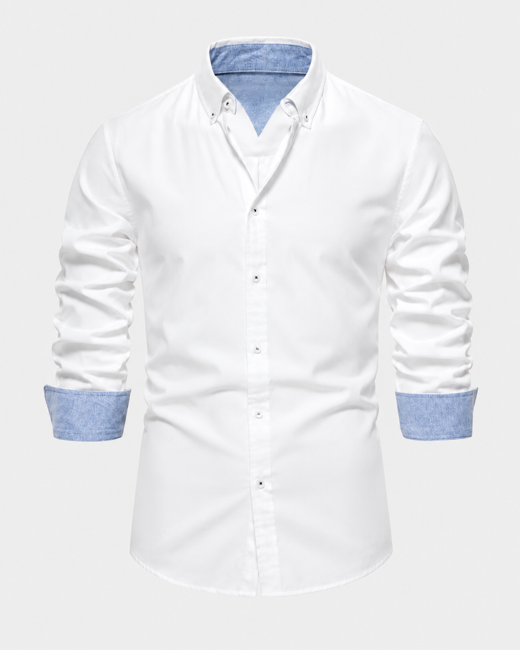 Magnus | Contrast Cuff Button-Down Shirt