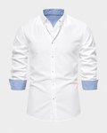 Magnus | Contrast Cuff Button-Down Shirt