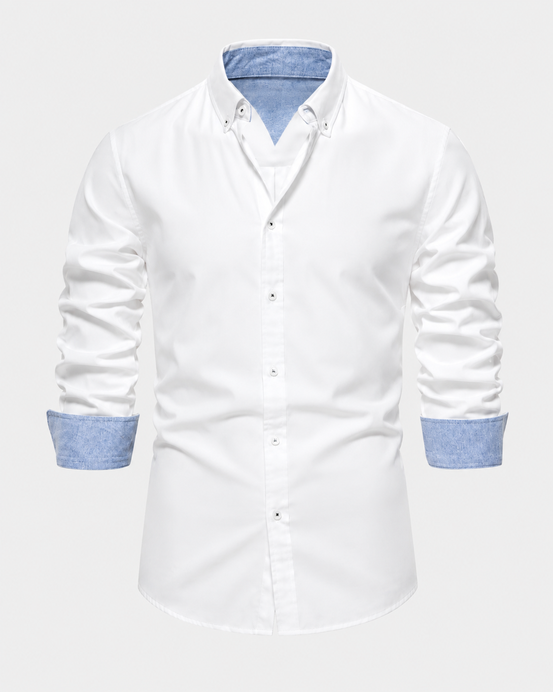 Magnus | Contrast Cuff Button-Down Shirt
