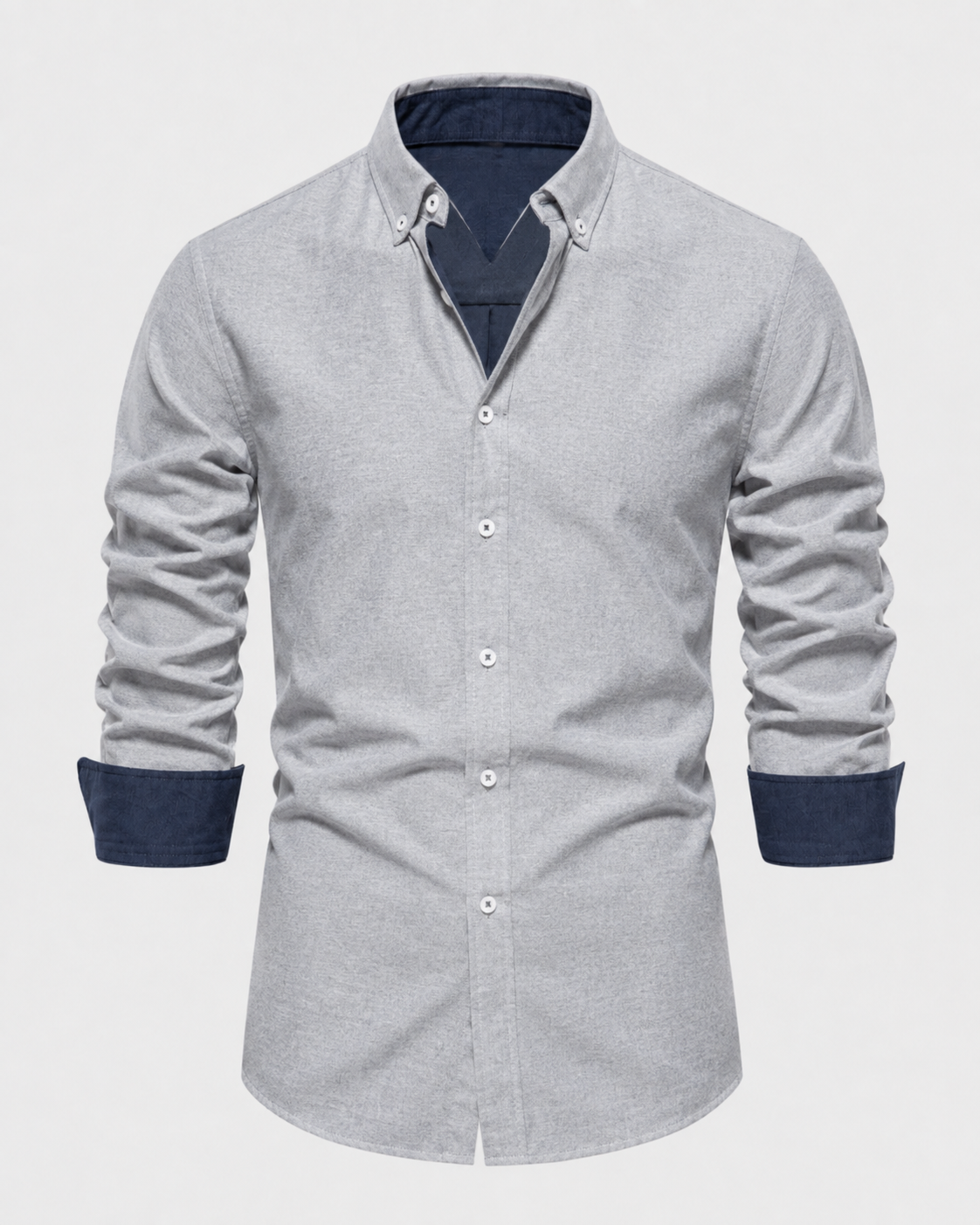Magnus | Contrast Cuff Button-Down Shirt