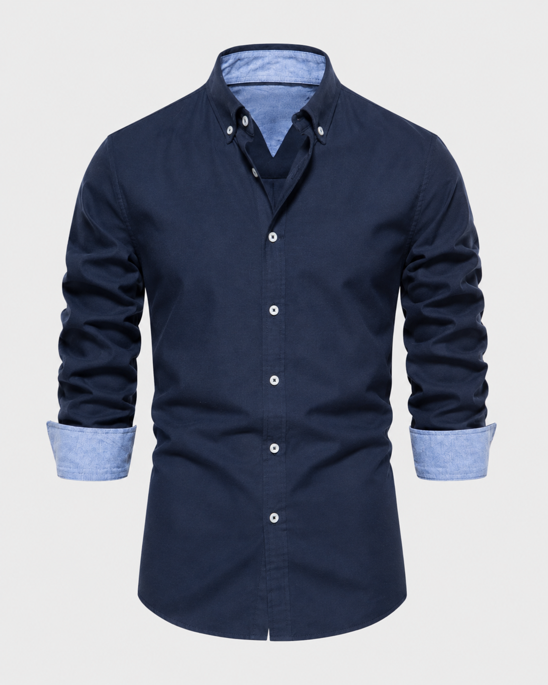 Magnus | Contrast Cuff Button-Down Shirt