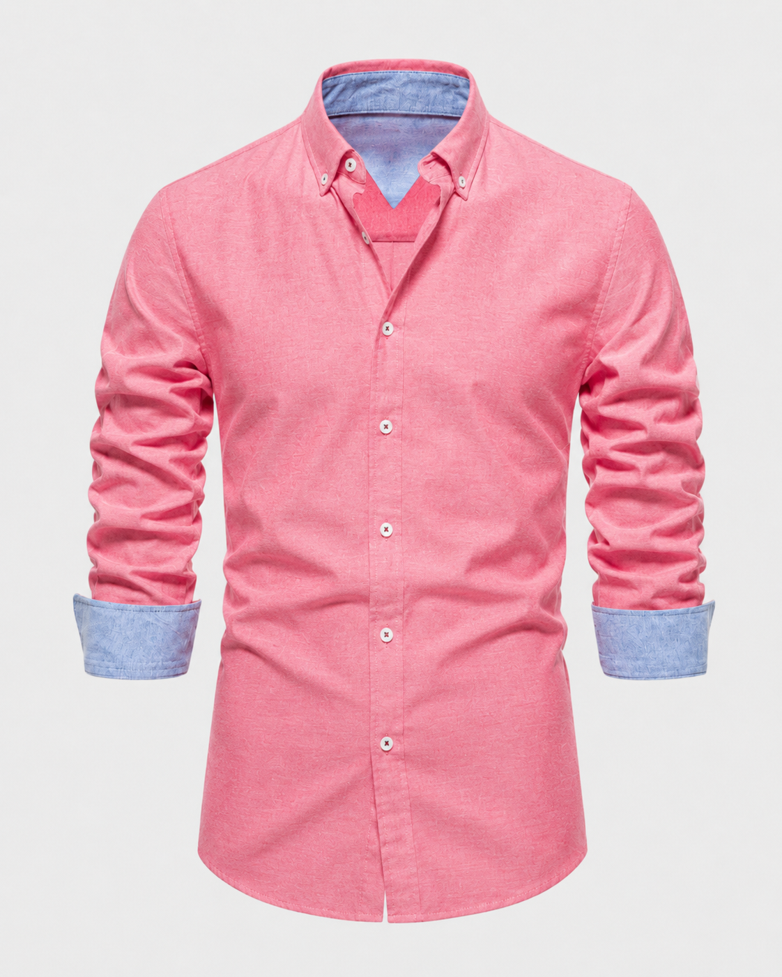 Magnus | Contrast Cuff Button-Down Shirt