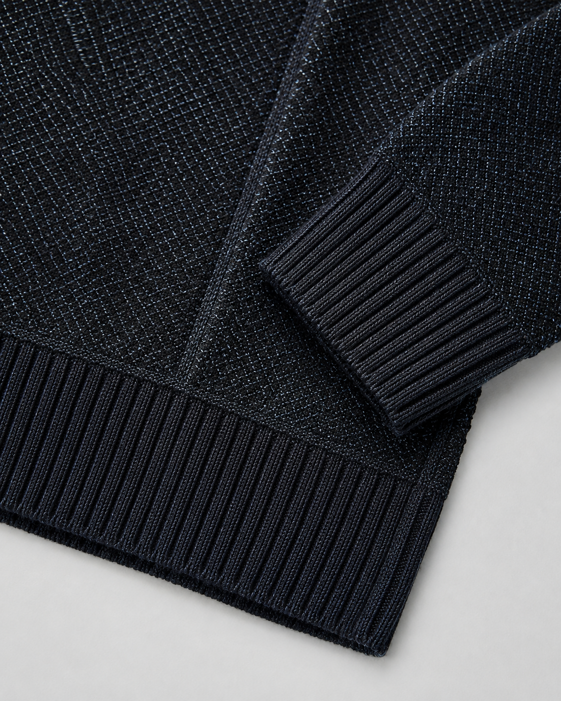 Soren | Colour Block Full-Zip Knit Cardigan