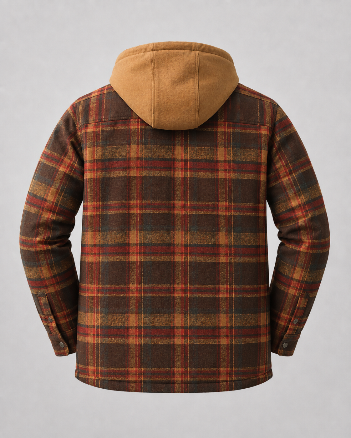 Ulric | Hooded Plaid Shacket