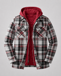 Ulric | Hooded Plaid Shacket