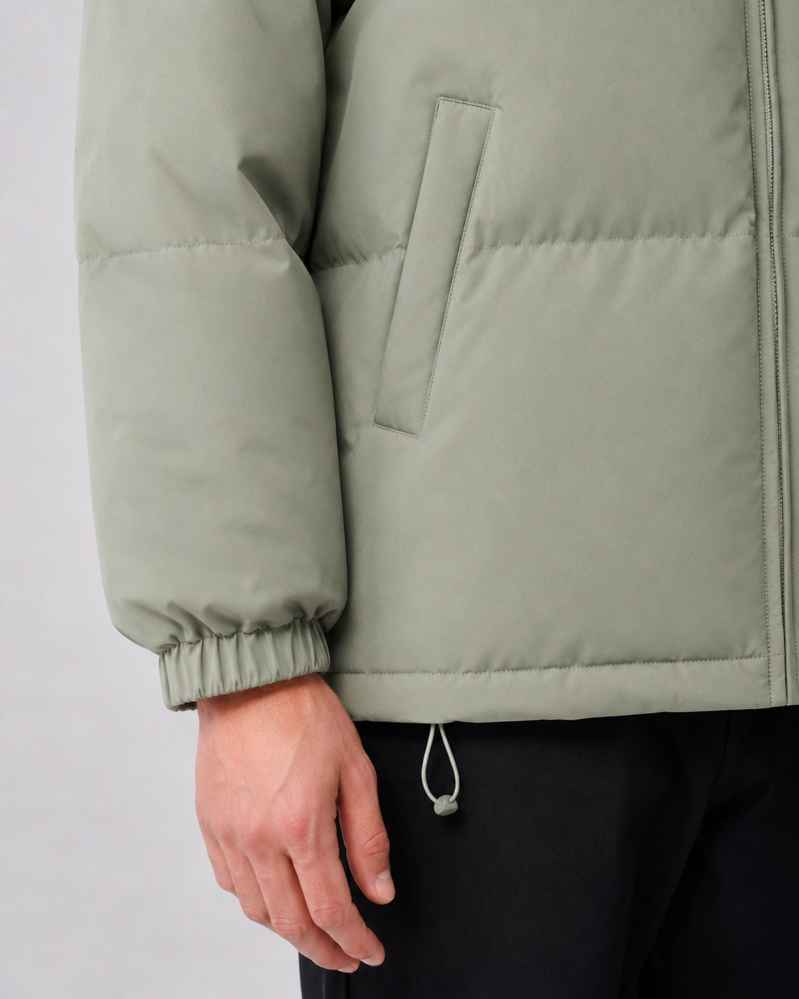 Merritt | High Neck Hooded Winter Puffer Jacket