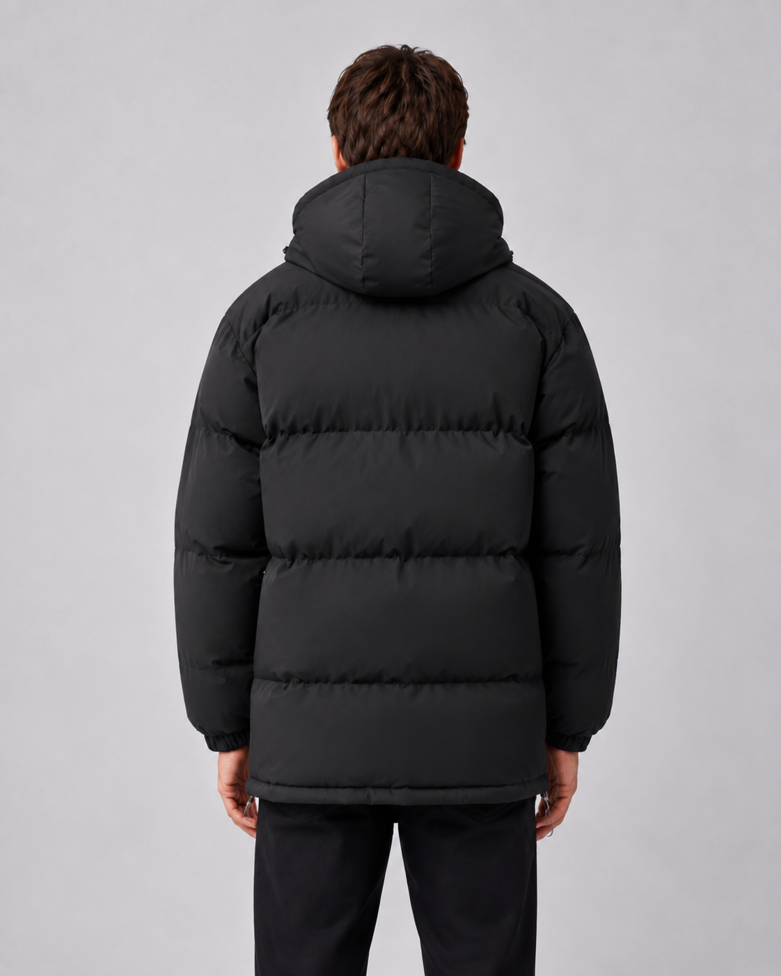 Merritt | High Neck Hooded Winter Puffer Jacket