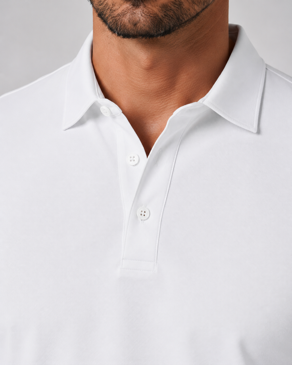 Isidore | Long Sleeve Jersey Polo Shirt