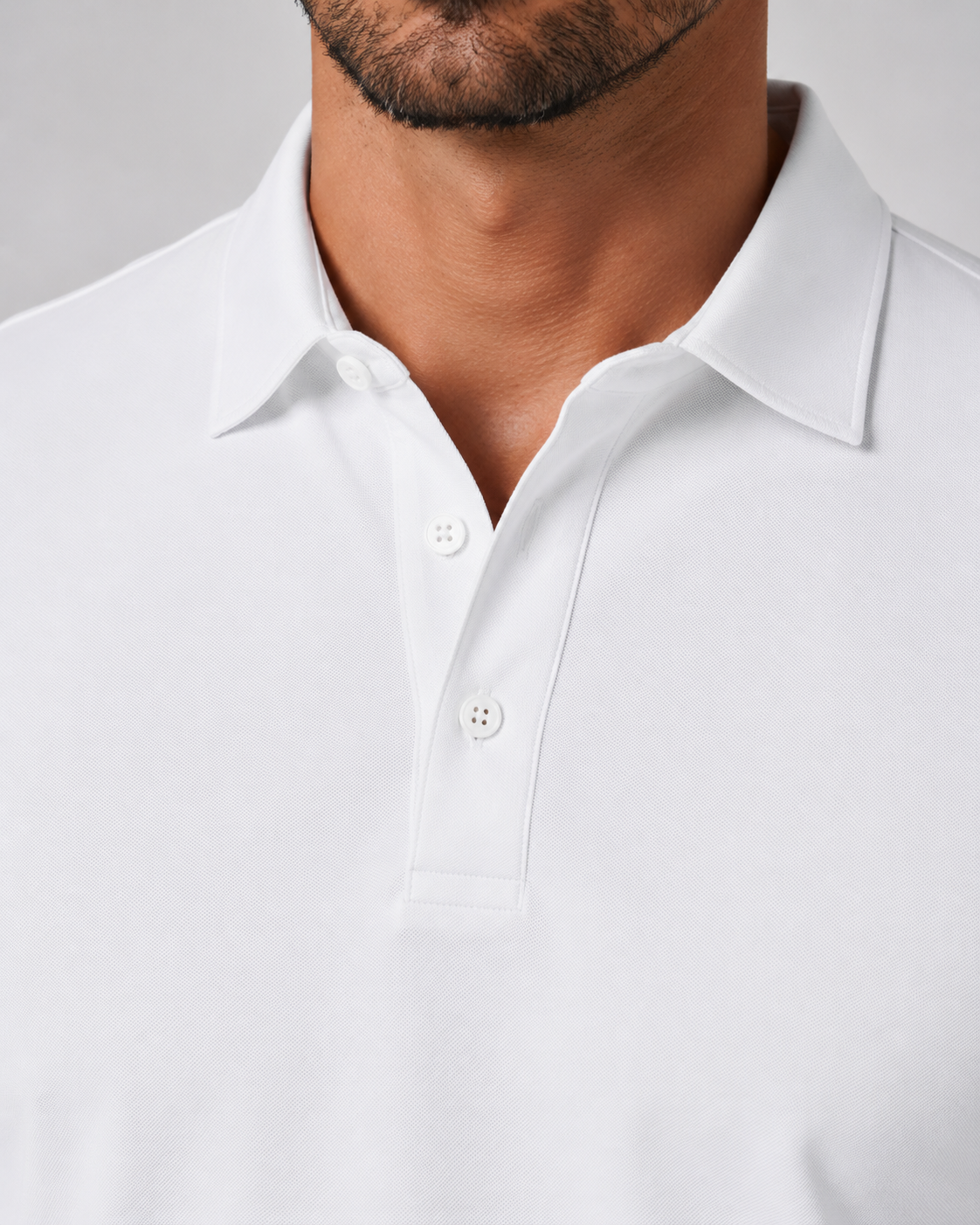 Isidore | Long Sleeve Jersey Polo Shirt