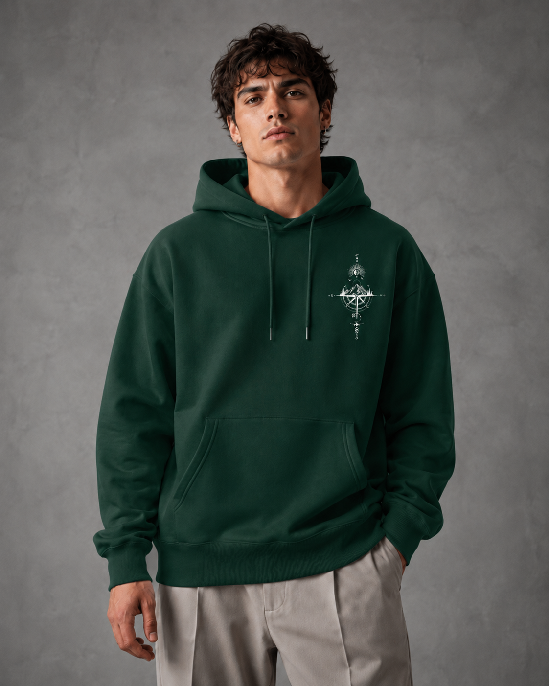 Zachariah | Oversized Graphic Hoodie