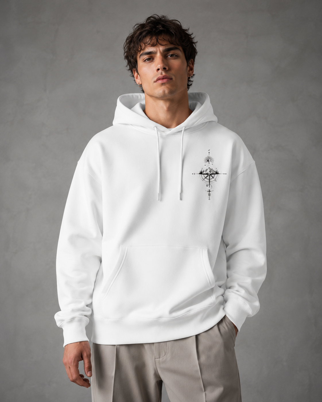 Zachariah | Oversized Graphic Hoodie