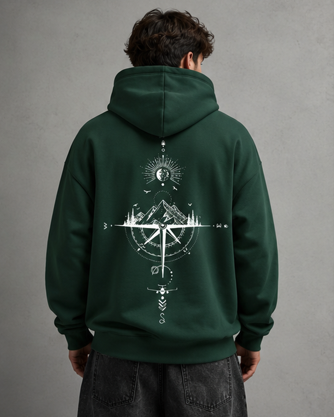 Zachariah | Oversized Graphic Hoodie