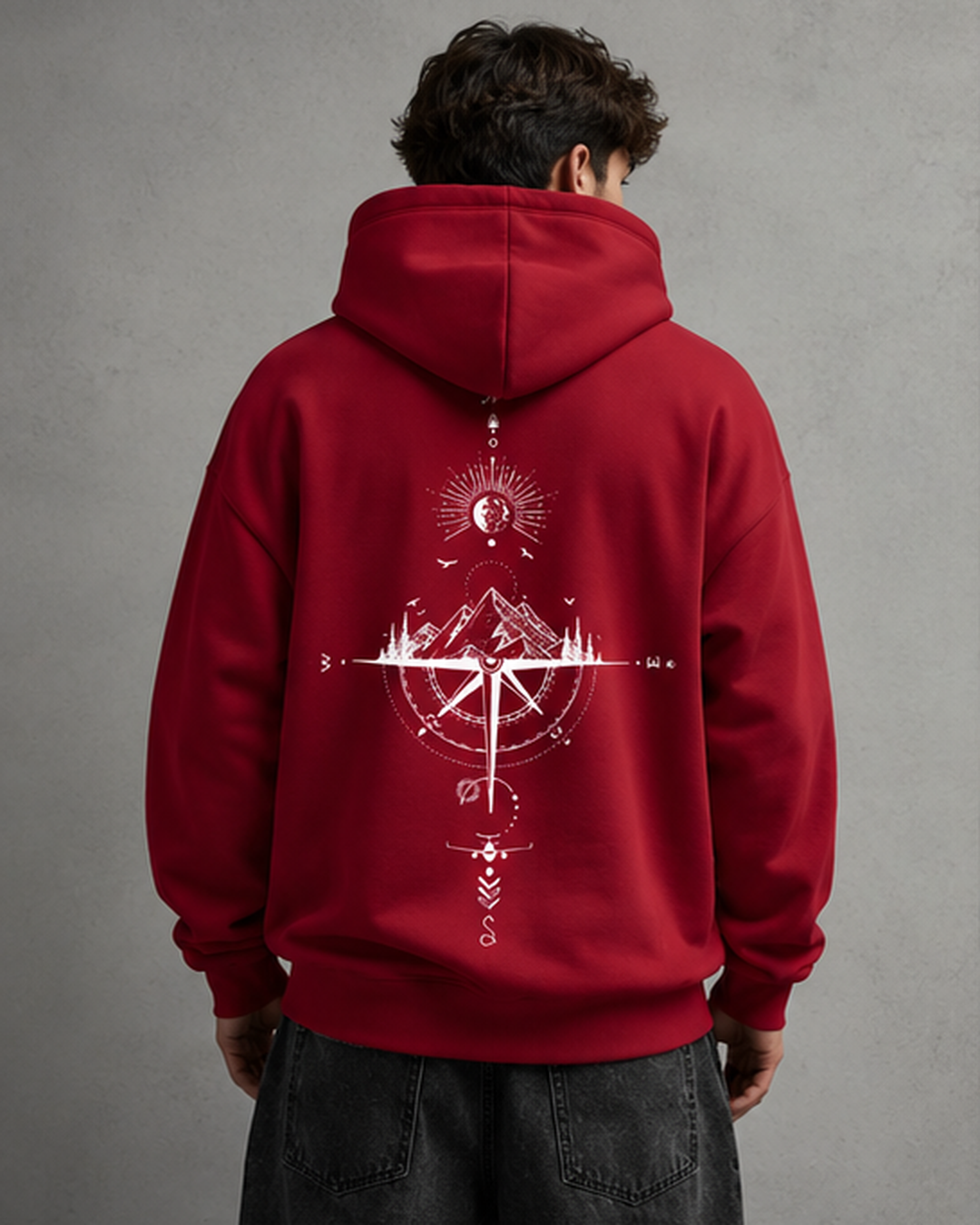 Zachariah | Oversized Graphic Hoodie