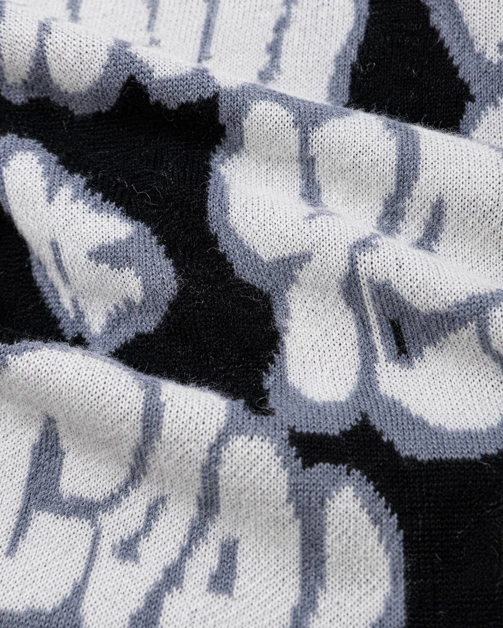 Faramond | Graffiti Drop Shoulder Knit Sweater