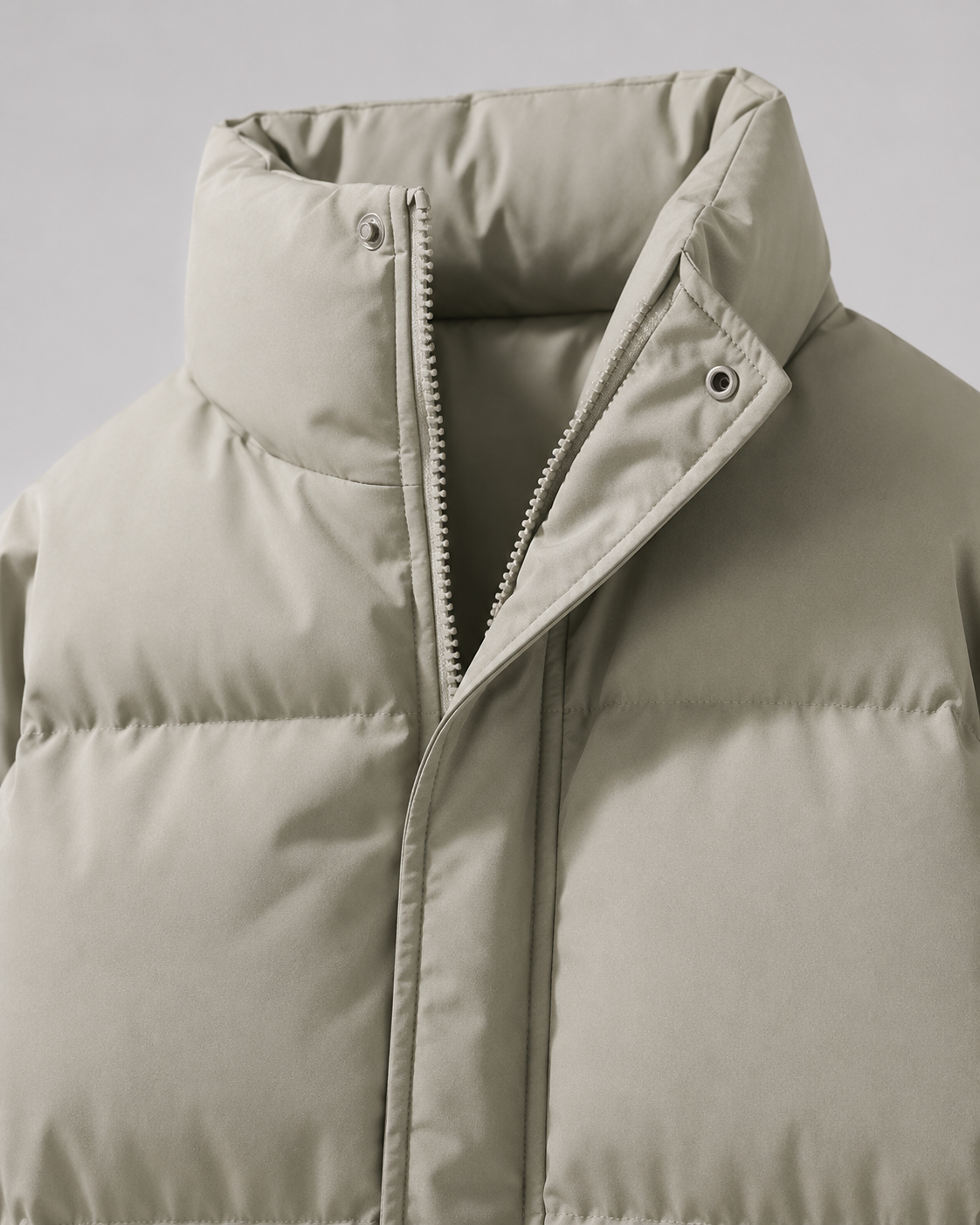 Octavian | Oversized Stand Collar Puffer Jacket