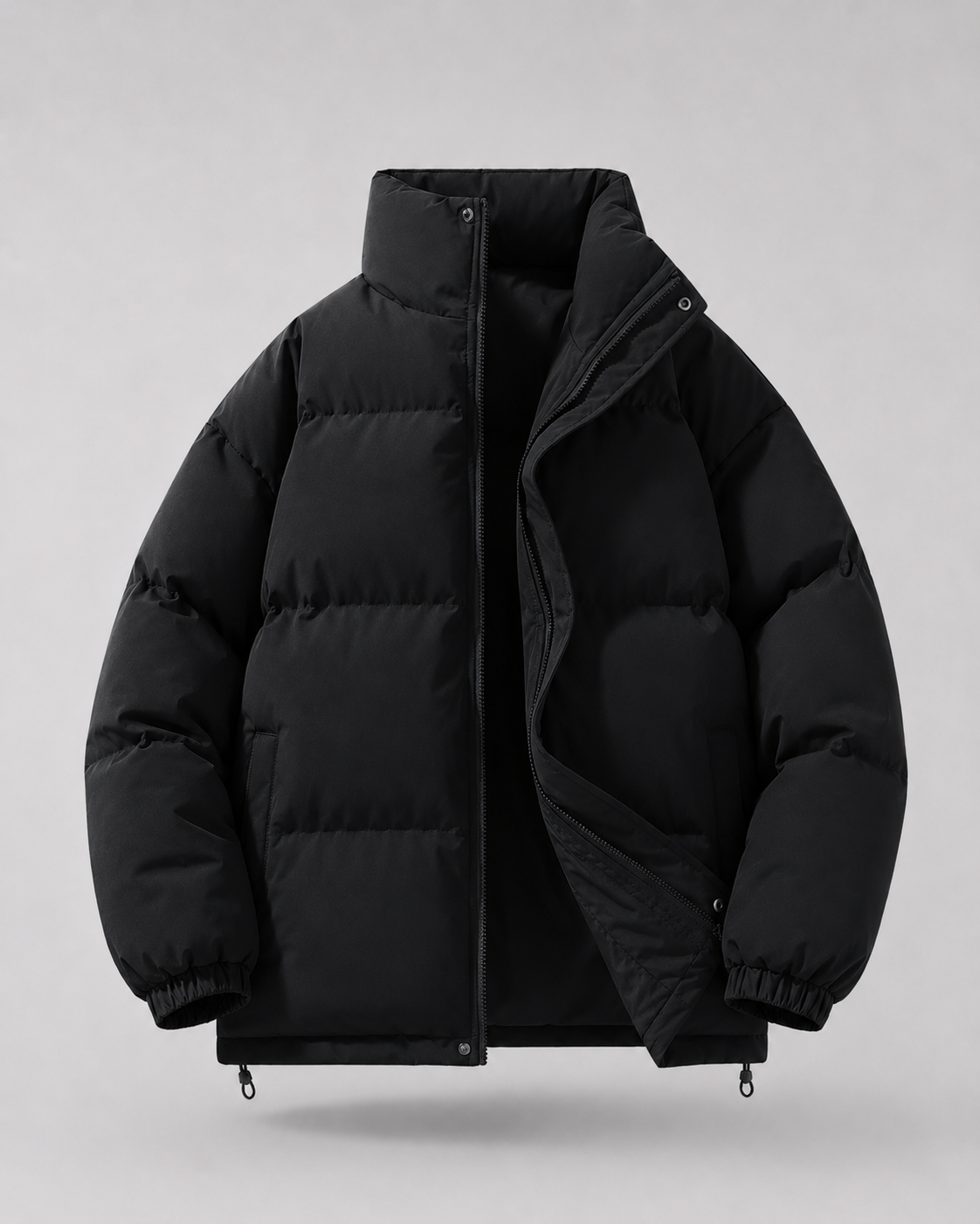 Octavian | Oversized Stand Collar Puffer Jacket