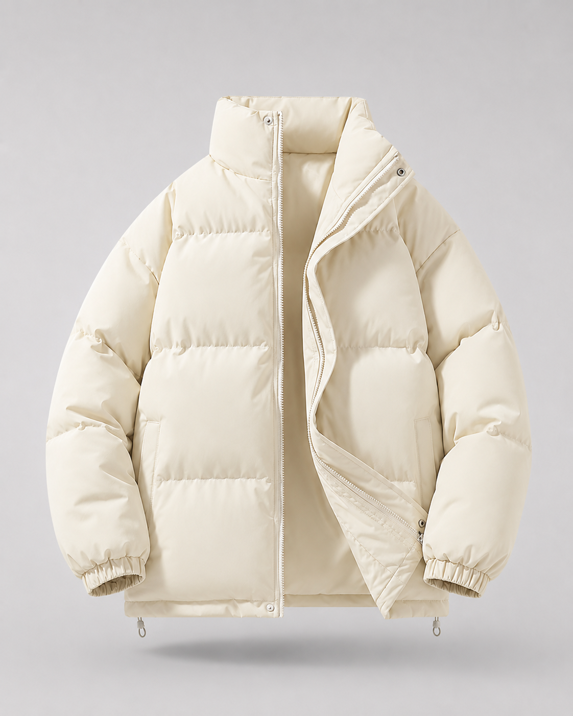 Octavian | Oversized Stand Collar Puffer Jacket