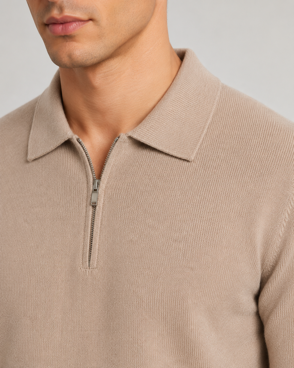 Felix | Quarter-Zip Knitted Polo