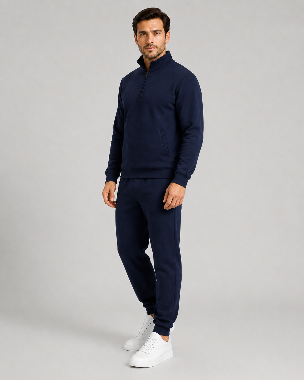 Percival | Quarter Zip Tracksuit Set