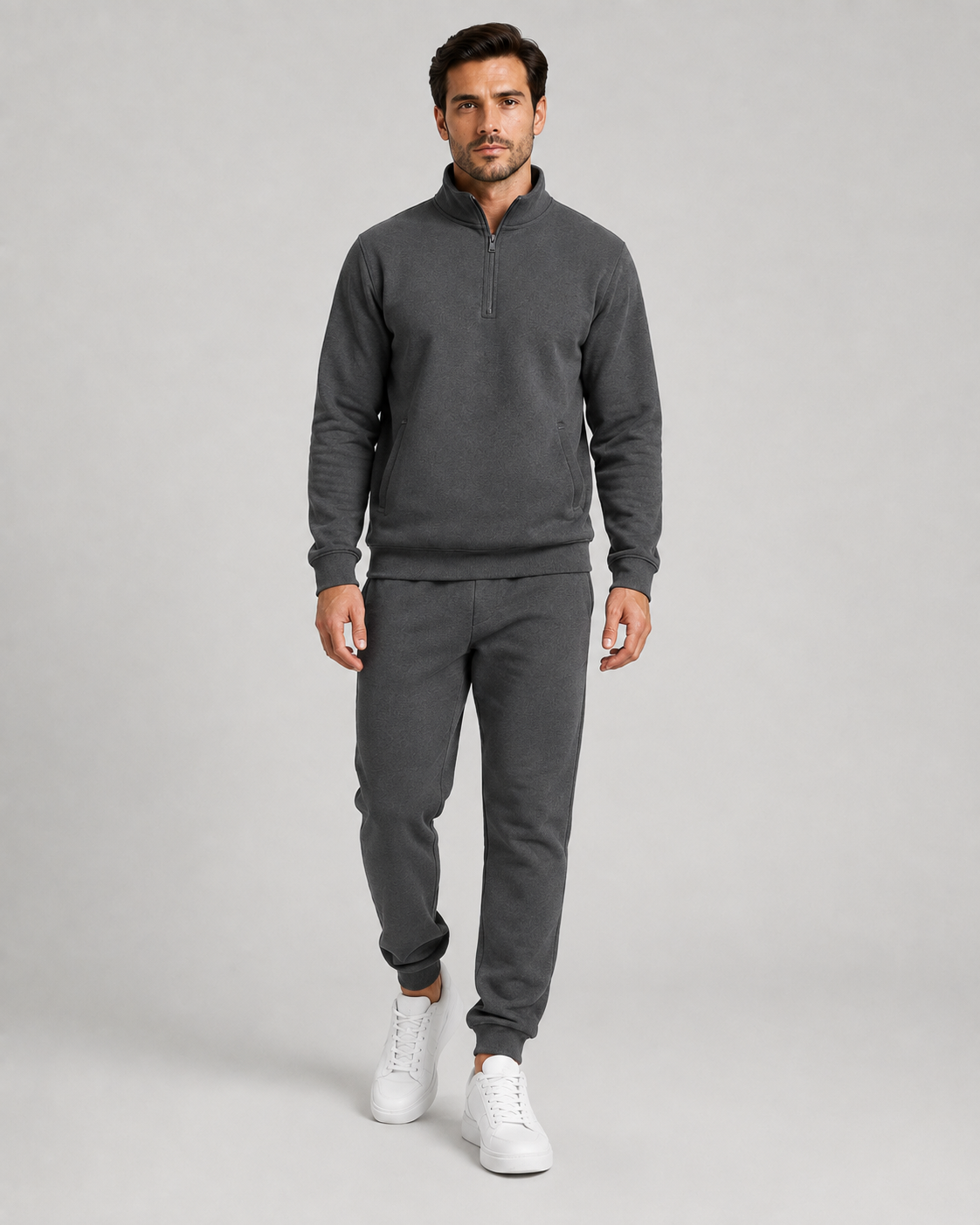 Percival | Quarter Zip Tracksuit Set