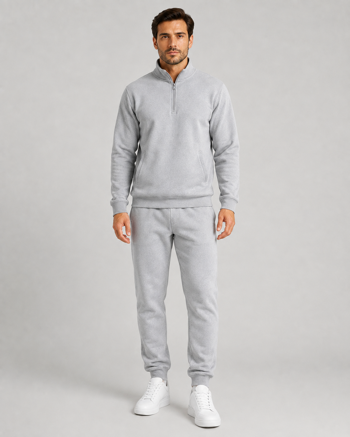 Percival | Quarter Zip Tracksuit Set