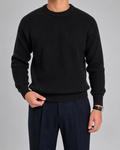 Silvio | Ribbed Knit Crewneck Sweater