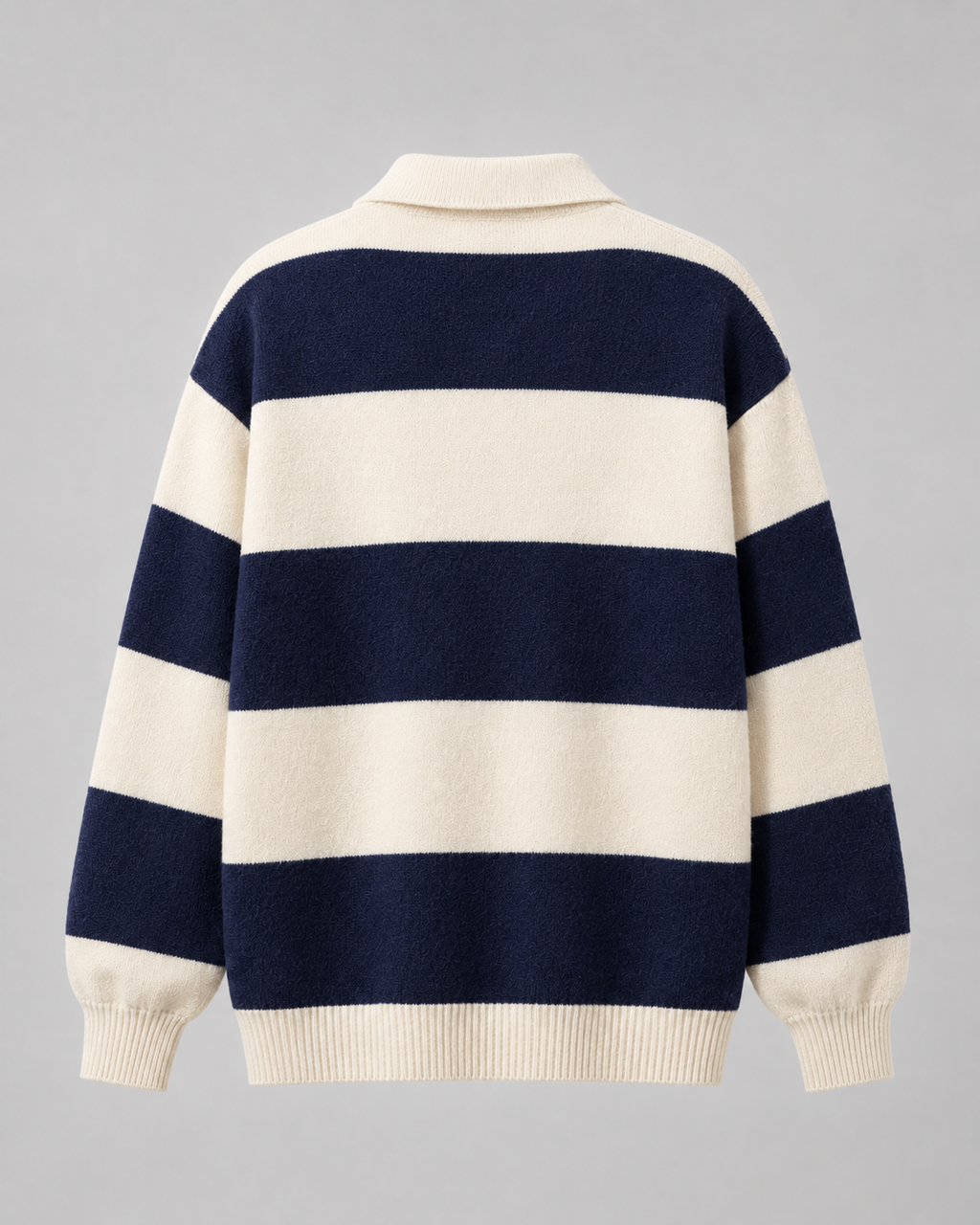 Valentin | Rugby Stripe Polo Sweater