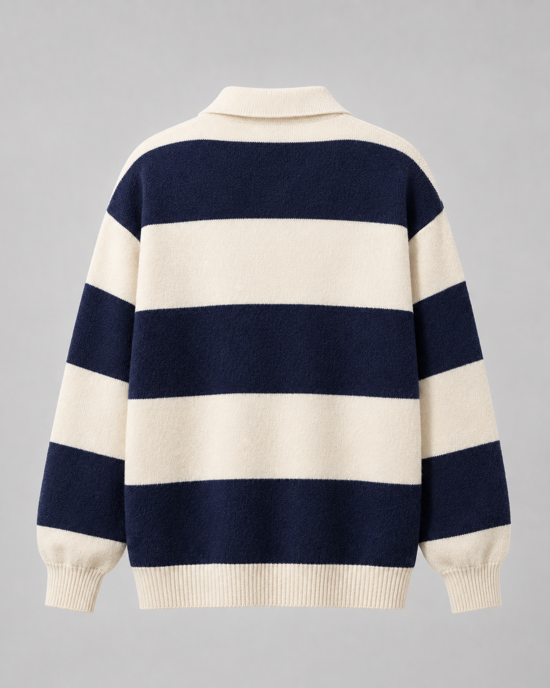 Valentin | Rugby Stripe Polo Sweater