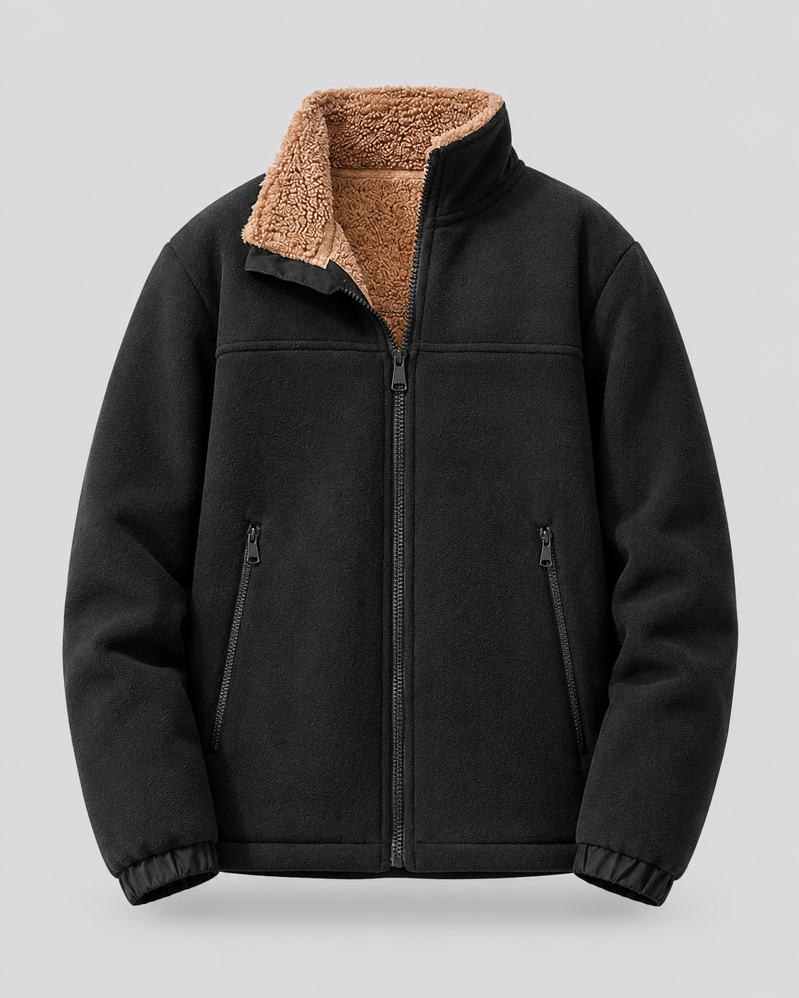 Fenwick | Sherpa-Lined Fleece Jacket