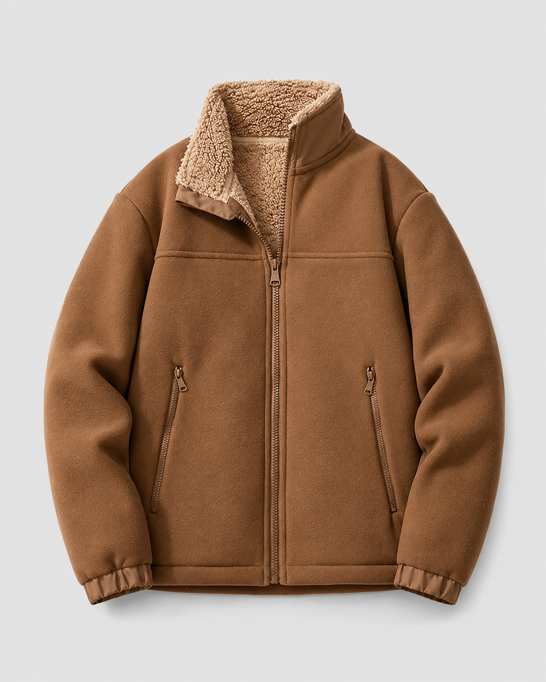 Fenwick | Sherpa-Lined Fleece Jacket