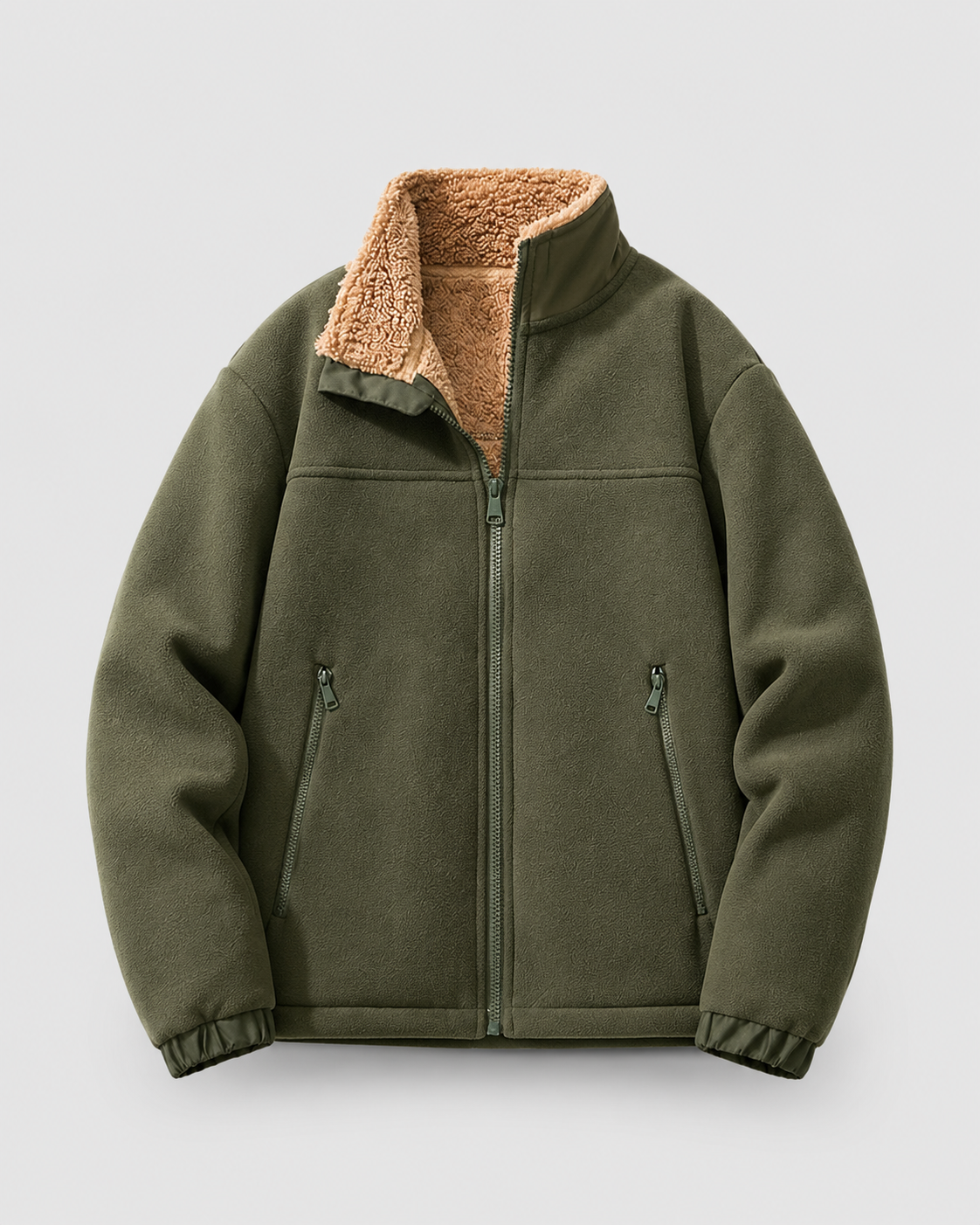 Fenwick | Sherpa-Lined Fleece Jacket