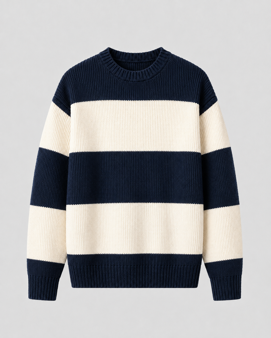 Ulysses | Striped Crew Neck Sweater