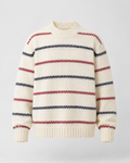Thaddeus | Striped Crew Neck Knit Sweater