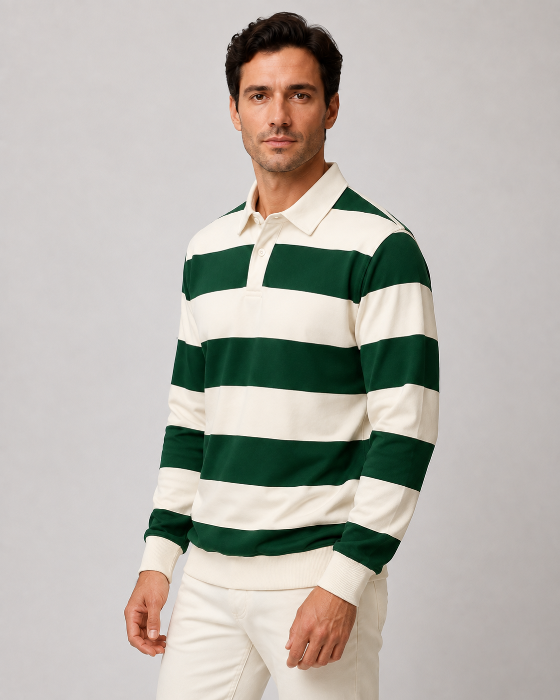 Anders | Striped Rugby Polo