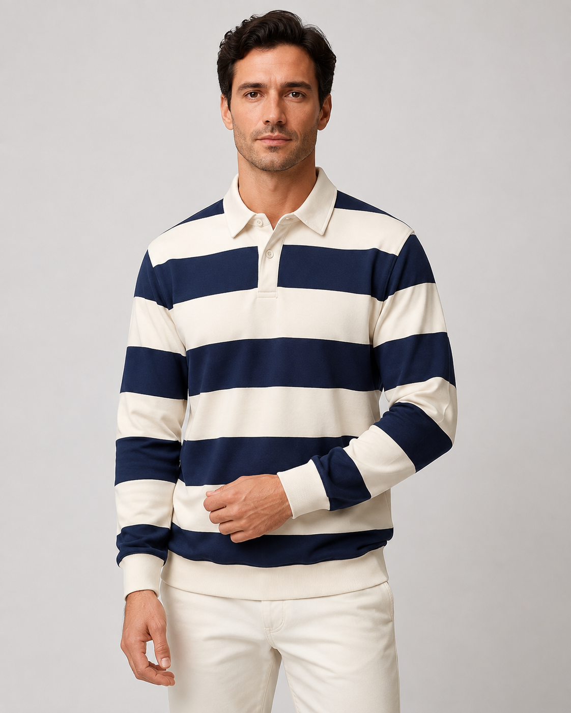 Anders | Striped Rugby Polo
