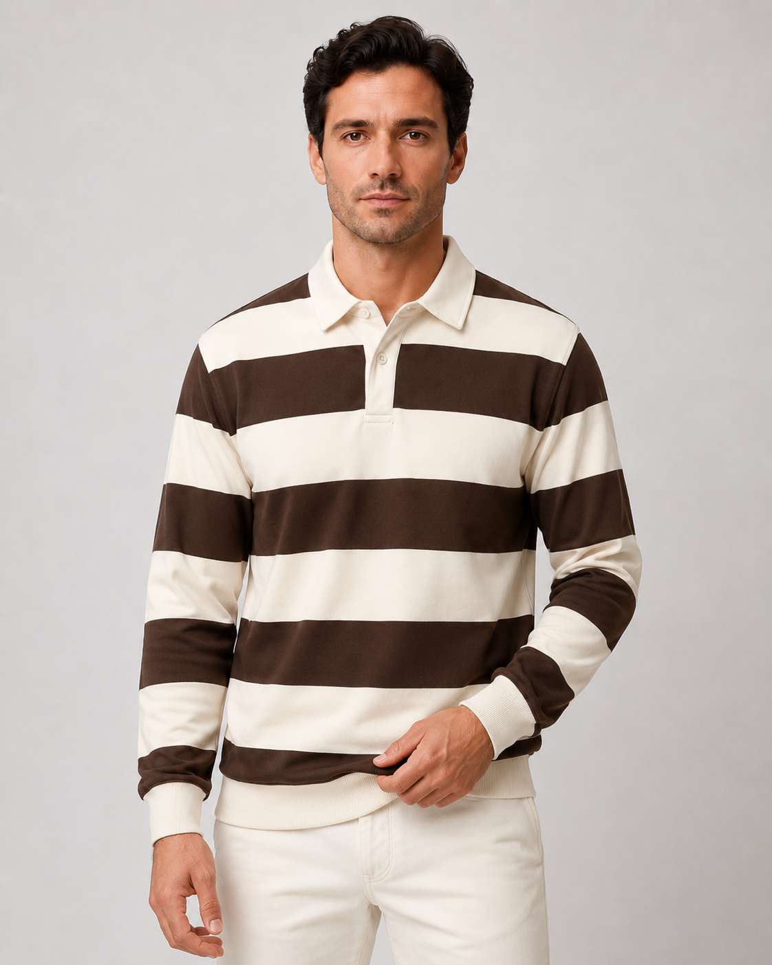 Anders | Striped Rugby Polo