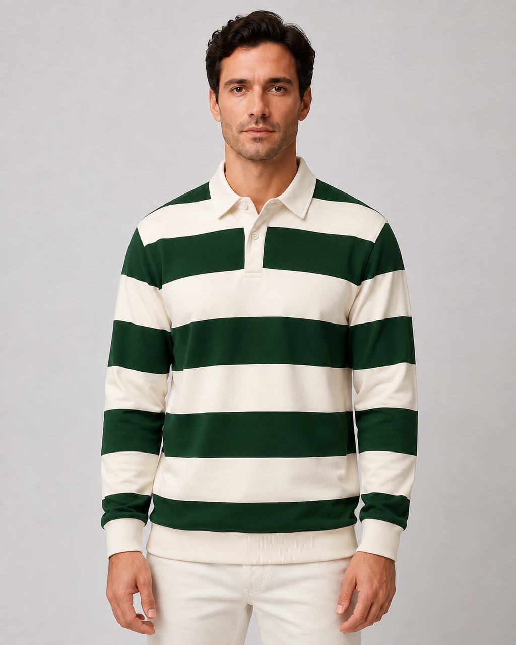 Anders | Striped Rugby Polo