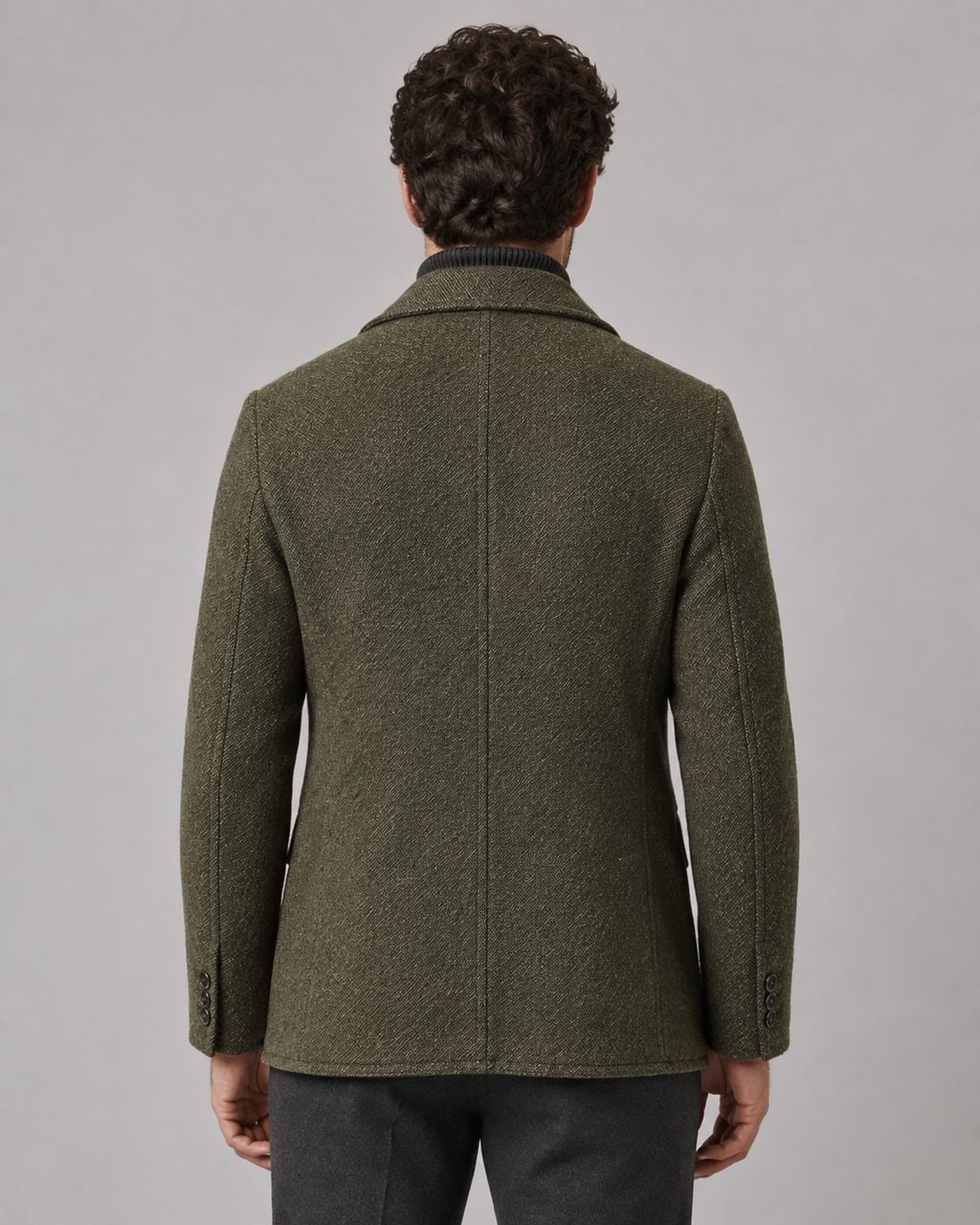 Hamish | Textured Notch Lapel Blazer