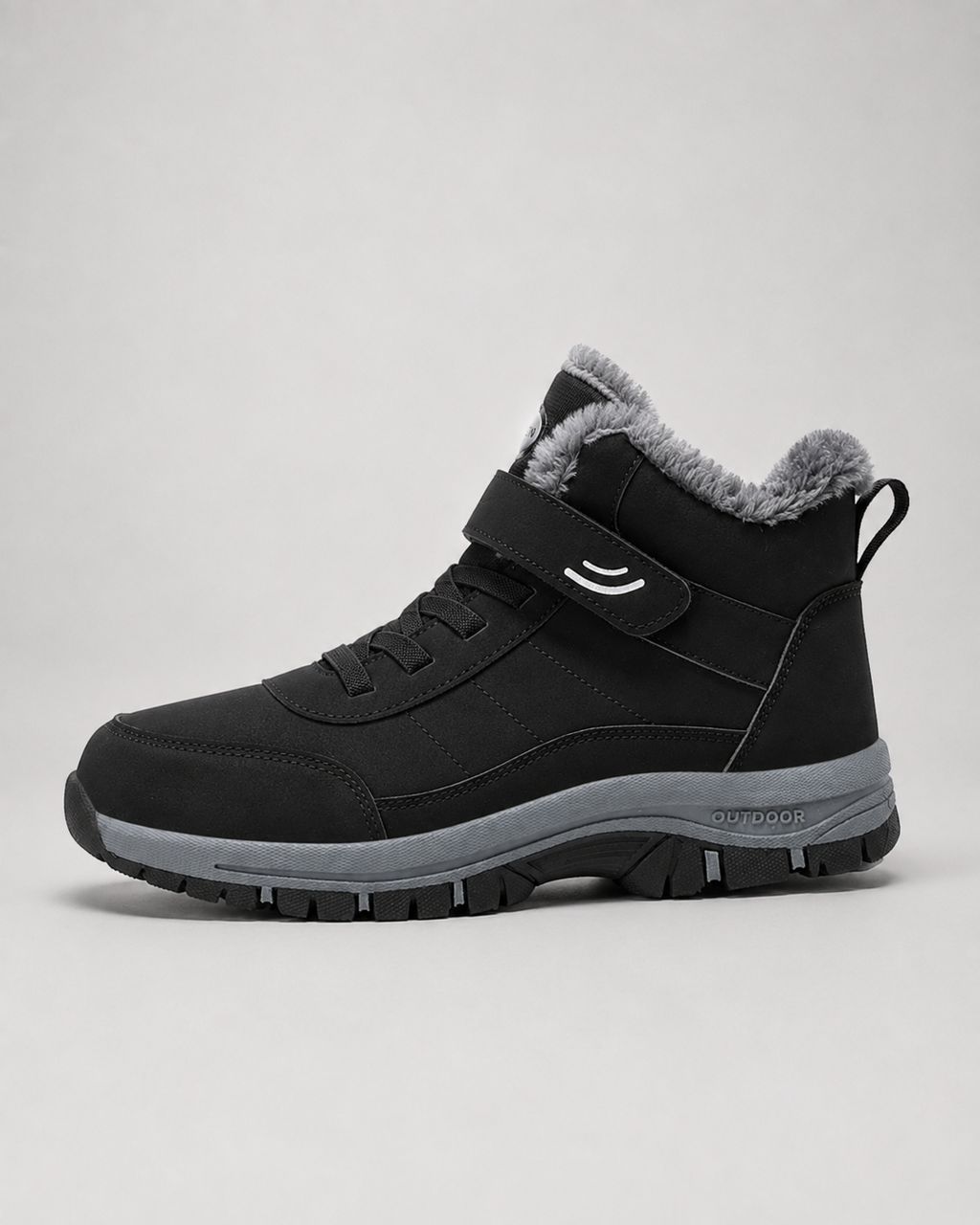 Jasper | Lace-Up Winter Ankle Boots with Lug Sole