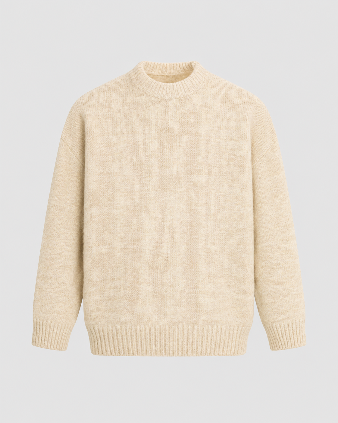 Sylvester | Marled Wool Crewneck Sweater