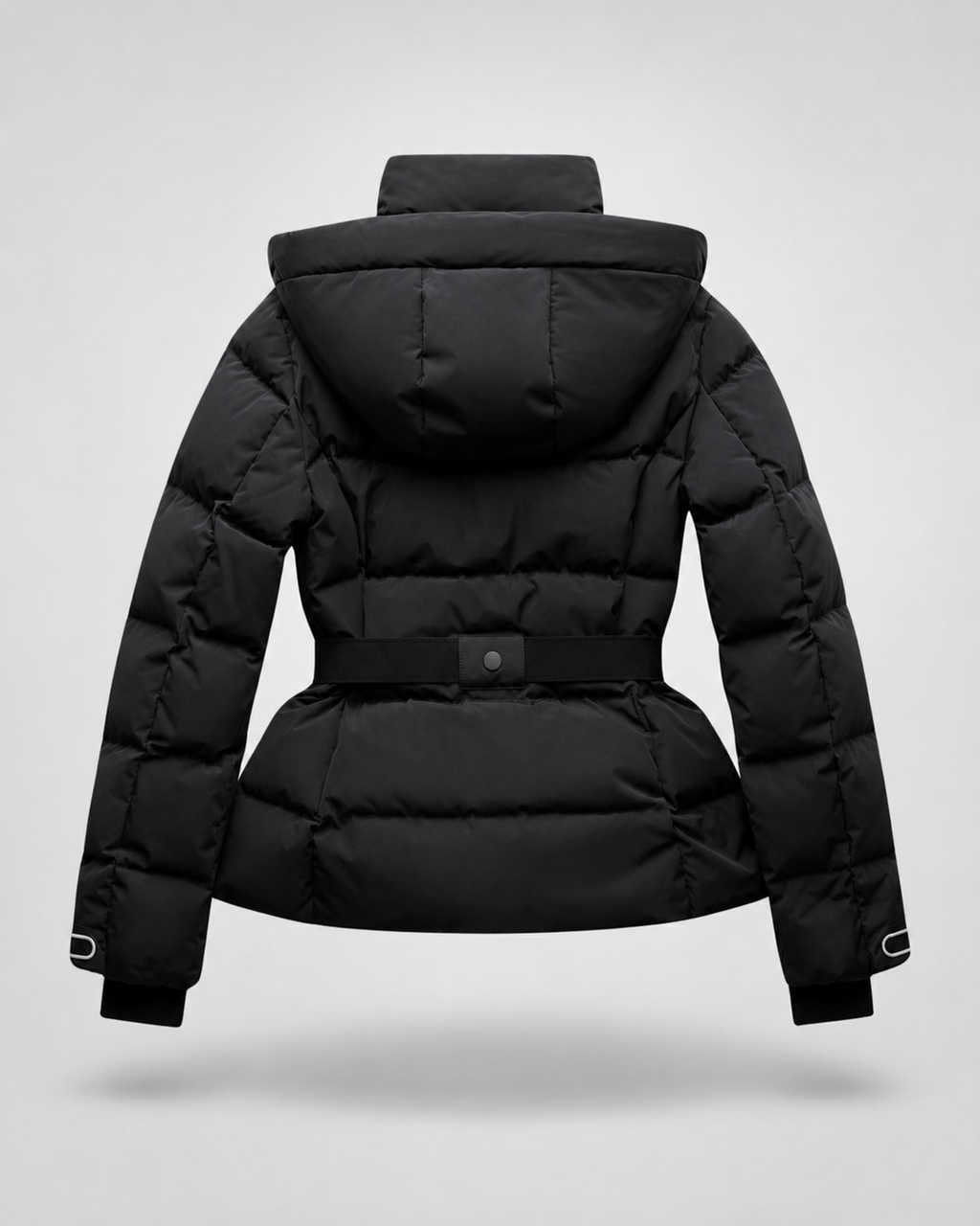 Ilse | Hooded Belted Puffer Jacket