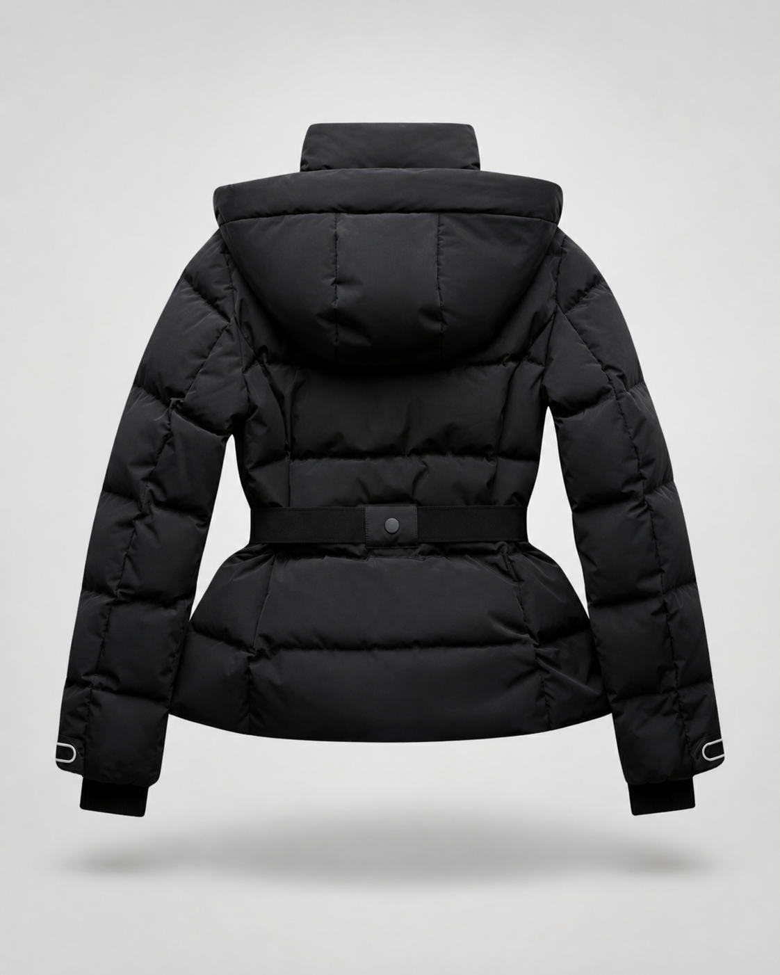 Ilse | Hooded Belted Puffer Jacket