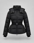 Ilse | Hooded Belted Puffer Jacket