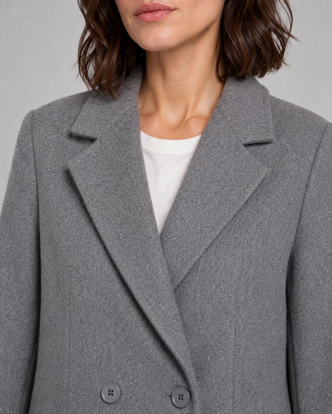 Hollis | Double-Breasted Long Tailored Coat